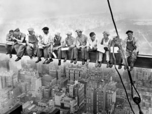 Обед на небоскребе