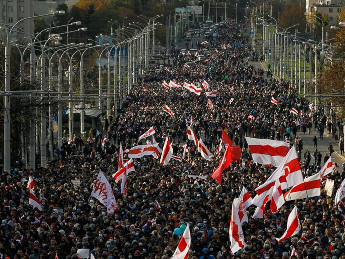 Протесты Белоруссия