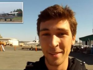 Родители сняли трогательное видео, а через несколько минут парашют сына не раскрылся