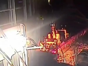 Польское судно таранит обеспечение Северного потока-2