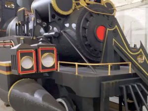 Фанат фильма «Назад в будущее» собрал копию паровоза для путешествий во времени