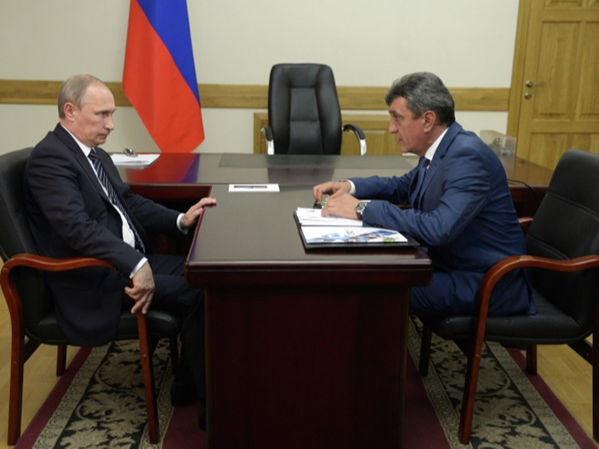 Путин Меняйло возглавить Северную Осетию