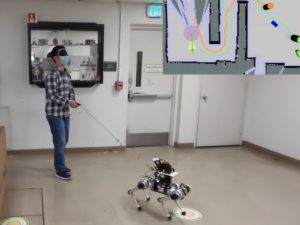 Инженеры из США создали робособаку-поводыря