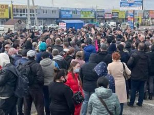 В Ростовской области продавцы вышли на митинг