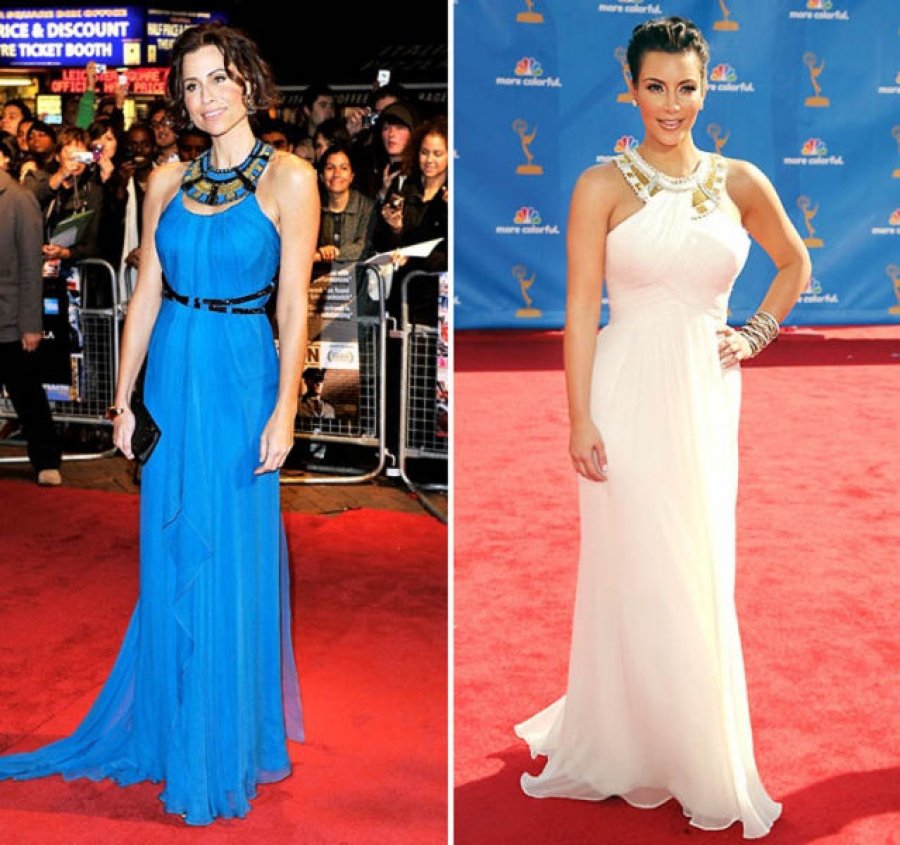 Звезды, которые вышли в свет в одинаковых нарядах