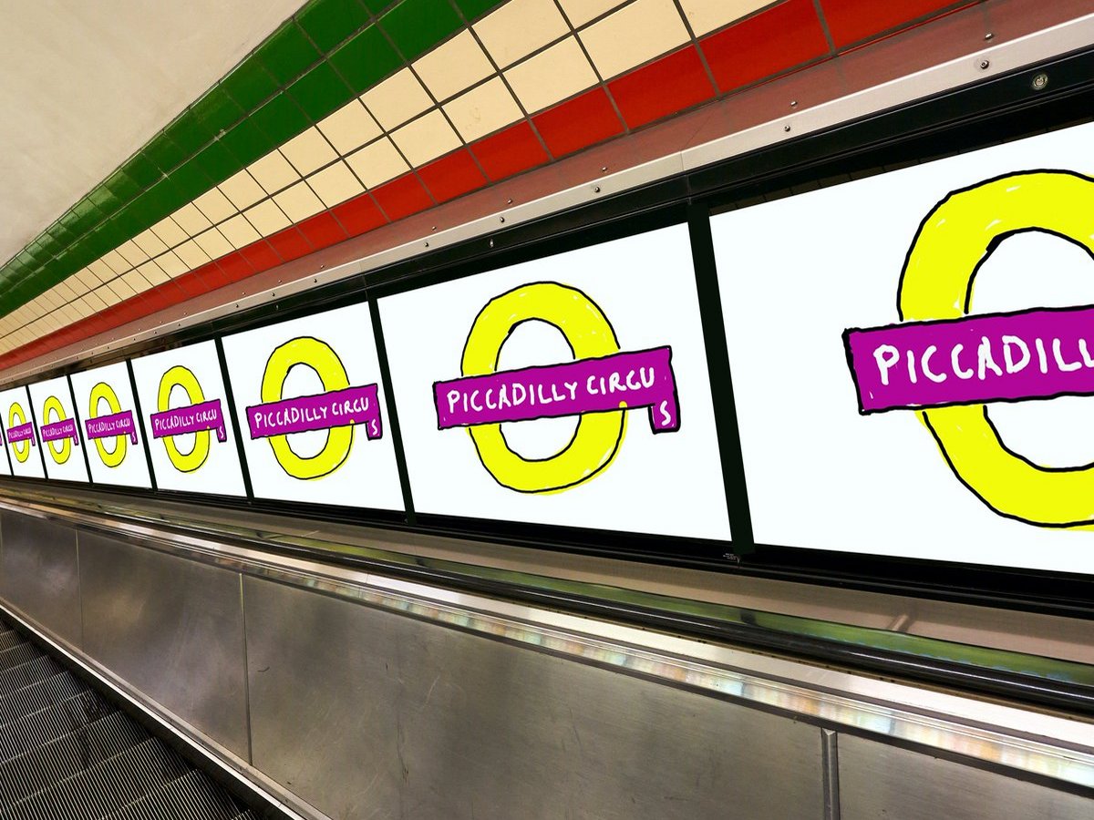 Brilliant work from David Hockney in Piccadilly—the first of a series of major art projects we’ve commissioned