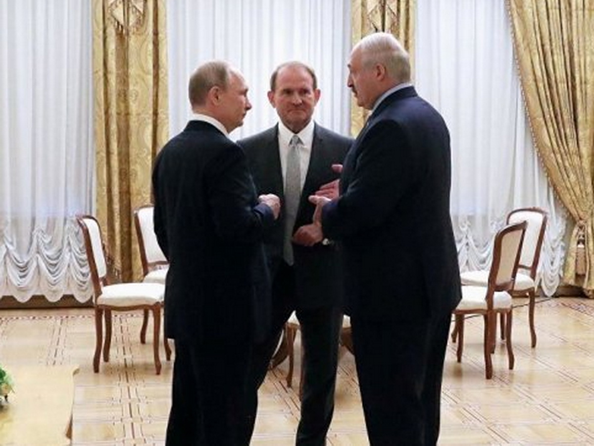 Лукашенко, Путин, Медведчук