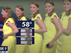 У ведущей прогноза погоды появилось сразу несколько клонов