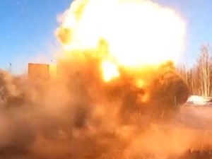 В России показали видео испытания нового секретного оружия