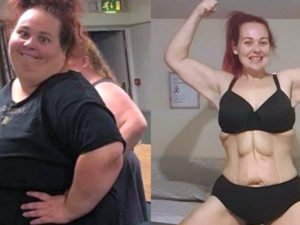 Британка кардинально изменилась, сбросив более 75 килограммов