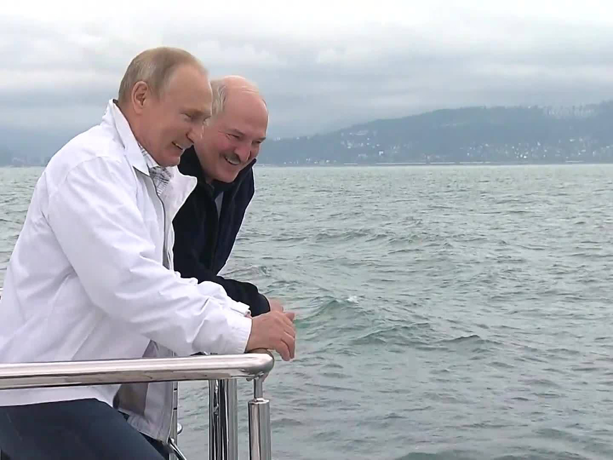 Лукашенко Путин