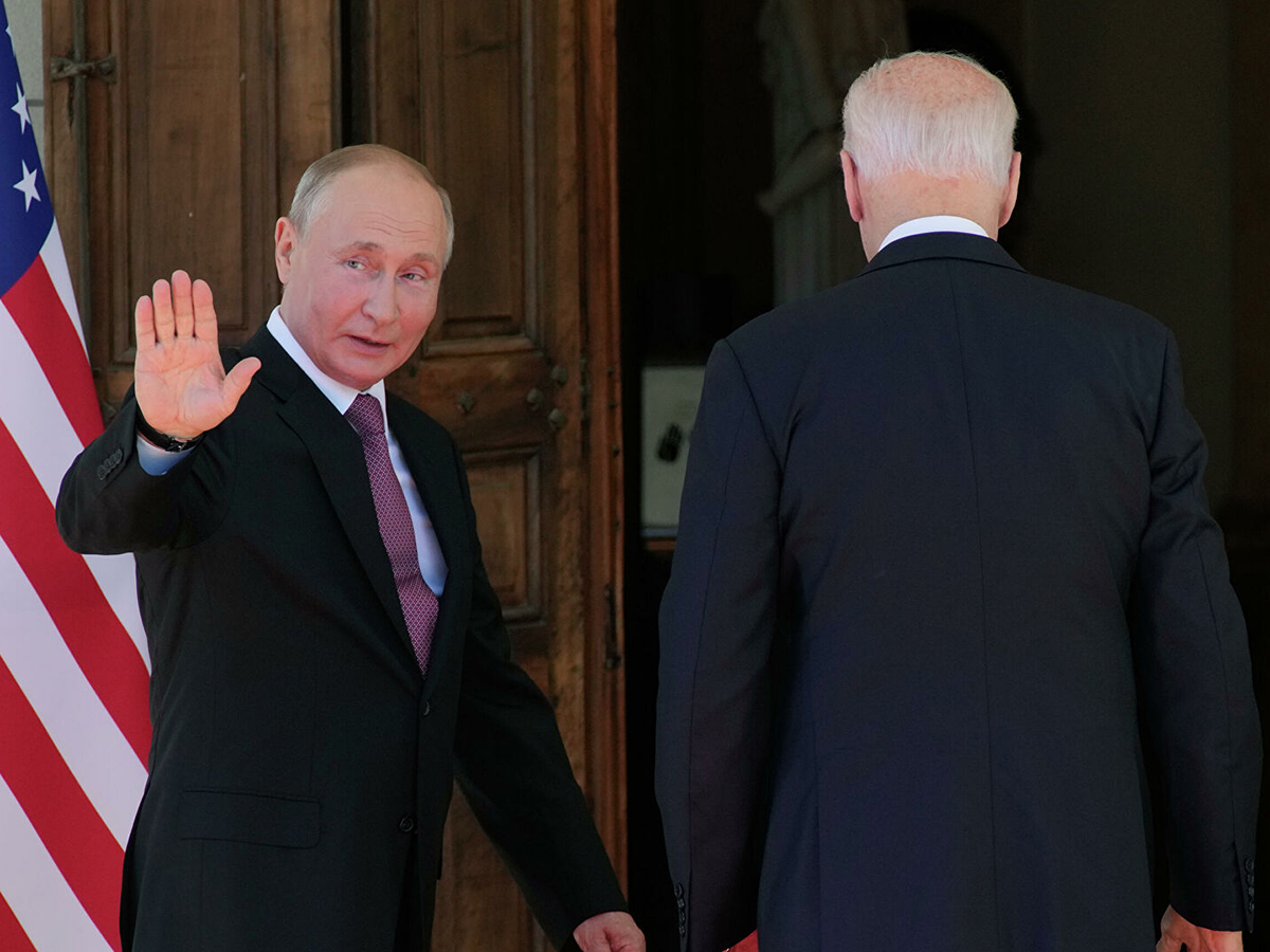 Путин и Байден в Женеве
