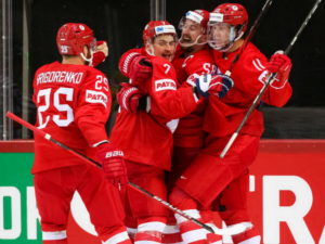 Россия, разгромив Белоруссию, вышла в плей-офф ЧМ-2021 по хоккею с первого места в группе A