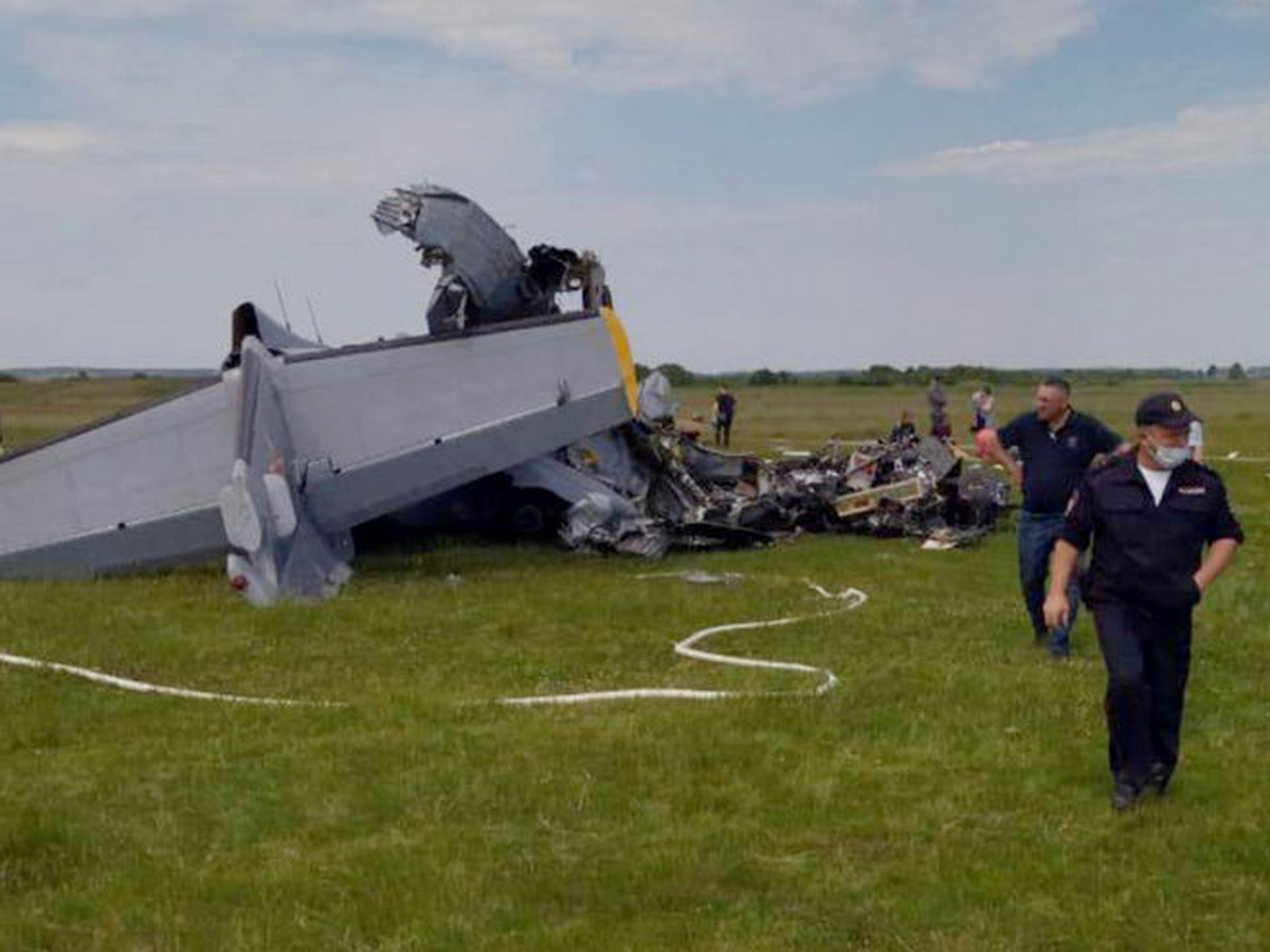 Крушение самолета в Кемеровской области