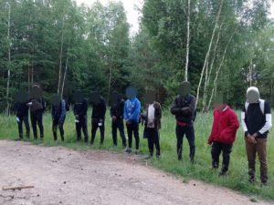 Литва мигранты из Белоруссии