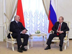 Лукашенко Путин