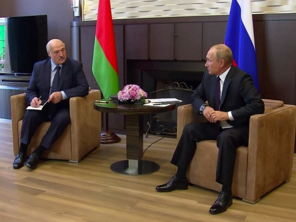 Путин и Лукашенко договорились о цене на газ для Белоруссии в 2022 году