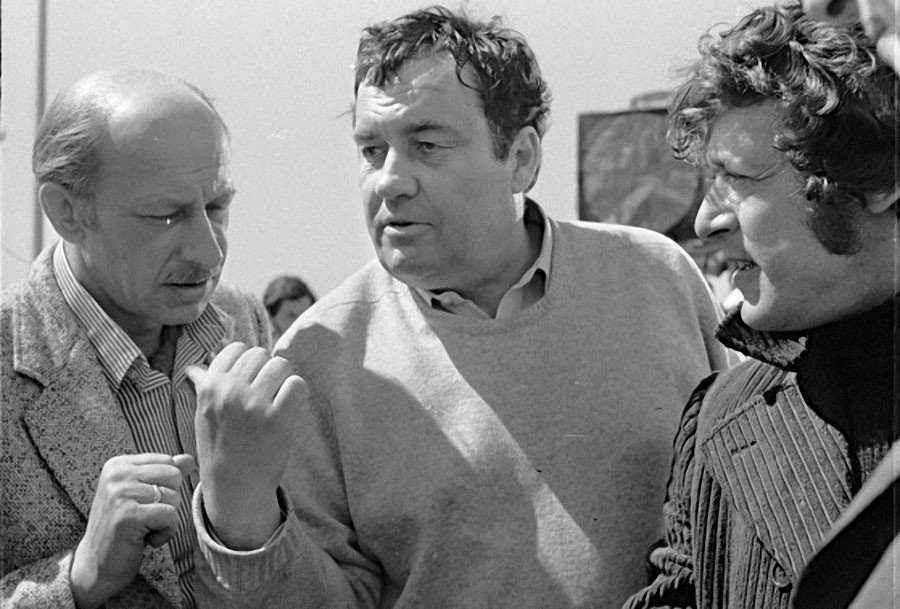 Редкие кадры со съемок фильмов  «Мосфильма».