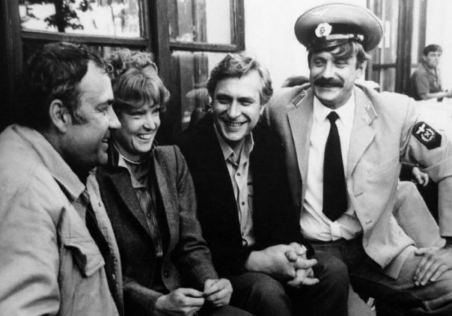 Редкие кадры со съемок фильмов  «Мосфильма».