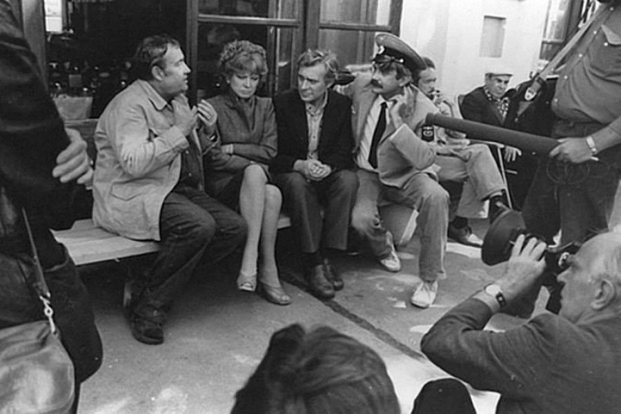 Редкие кадры со съемок фильмов  «Мосфильма».