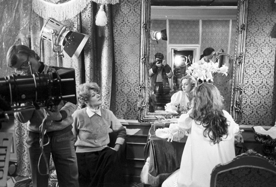 Редкие кадры со съемок фильмов  «Мосфильма».