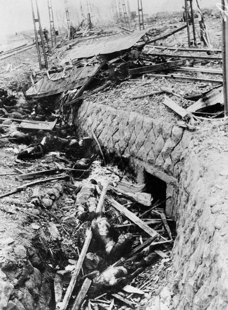 Хиросима и Нагасаки после ядерных взрывов