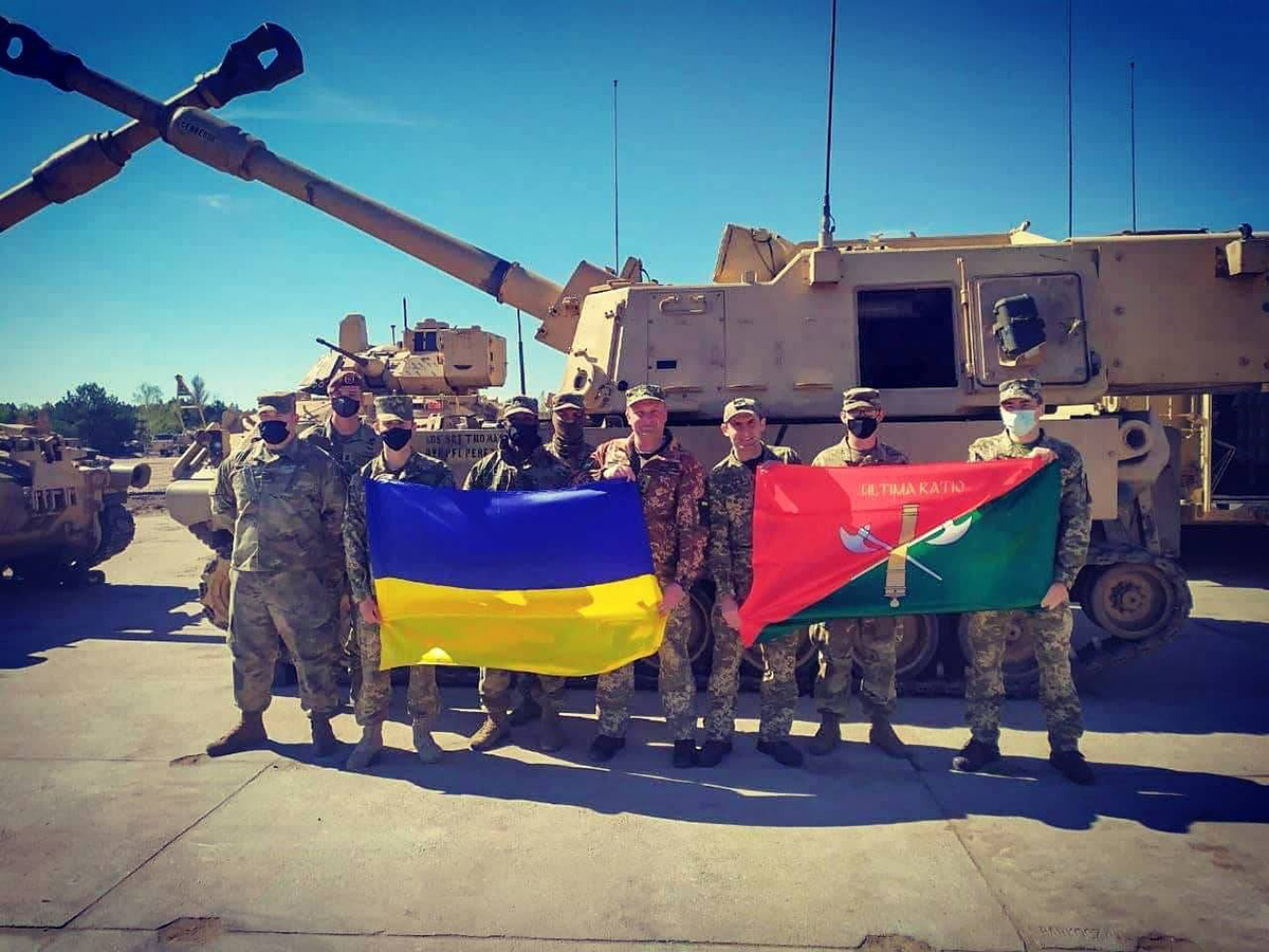 Украинские военные в Афганистане