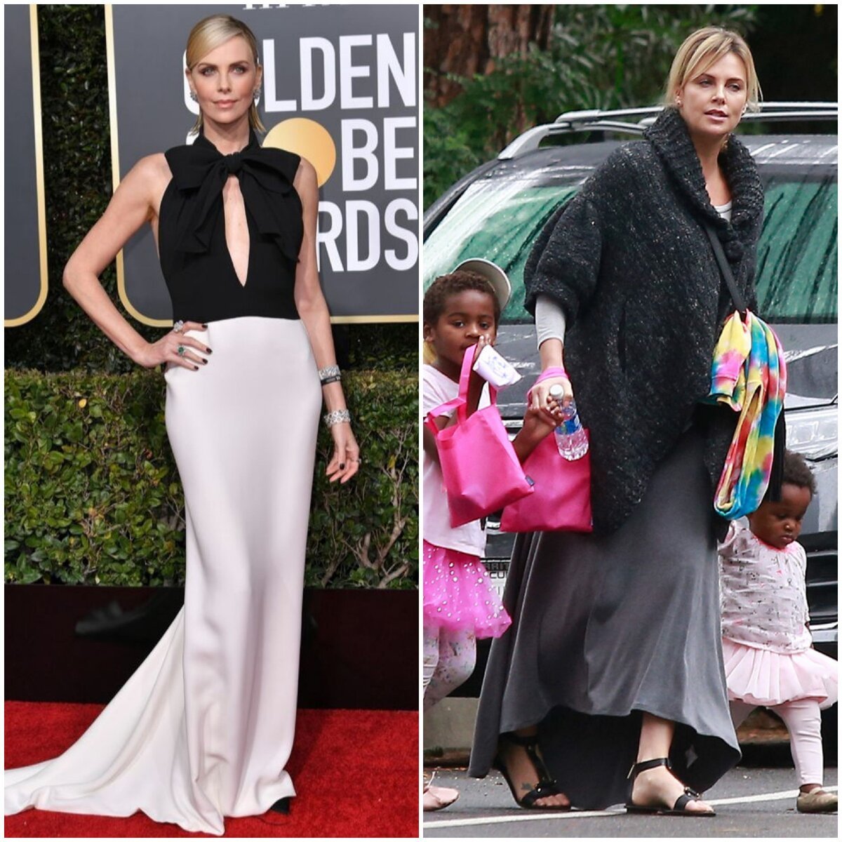 Знаменитости «при параде» на мероприятиях и в жизни