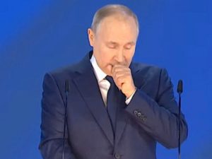 Путин объяснил, почему кашлял на совещании с членами Совбеза