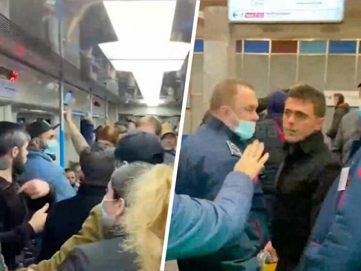 Москвичка из свидетеля стала обвиняемой по делу с кавказцами в метро Москвы