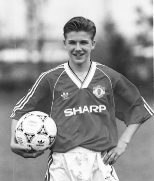 Архивные снимки молодых знаменитостей