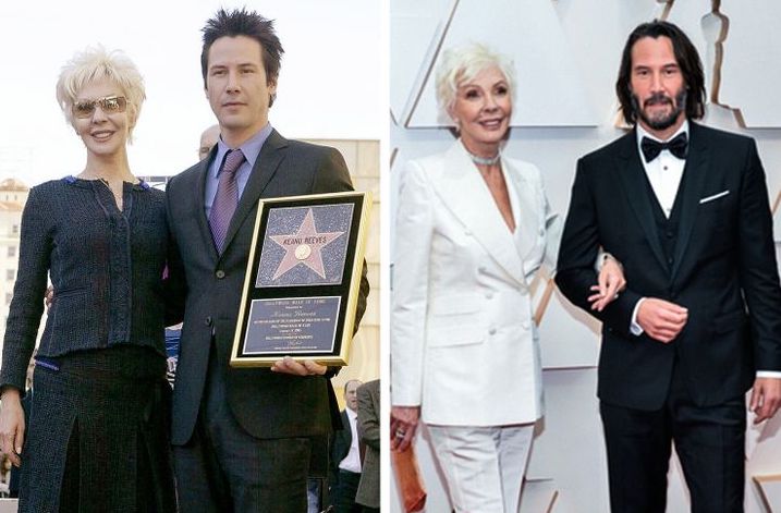 Знаменитости со своими мамами