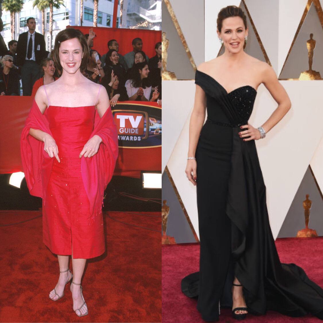 Как выглядели звезды на красной ковровой дорожке до того, как прославились