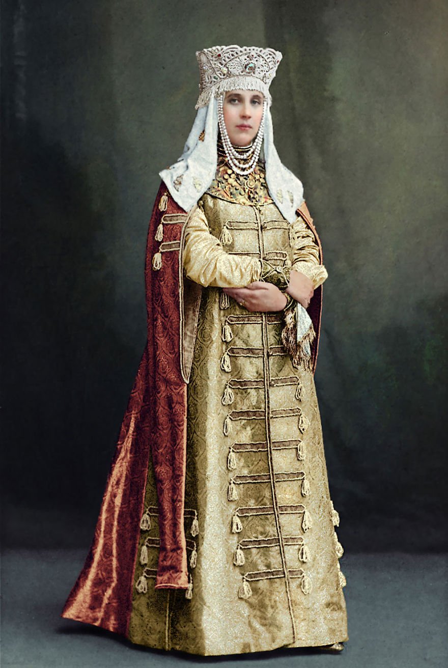 Редкие исторические фотографии в цвете