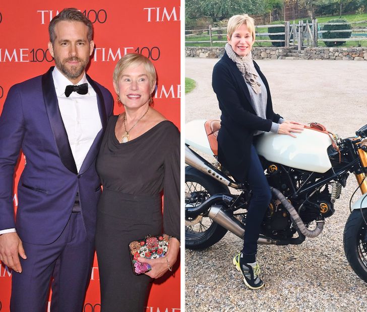 Знаменитости со своими мамами