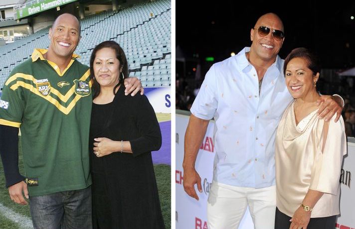 Знаменитости со своими мамами