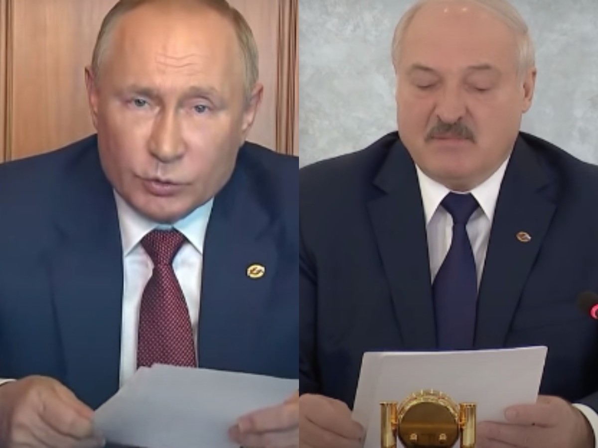 Реакция Путина на жалобу Лукашенко попала на видео