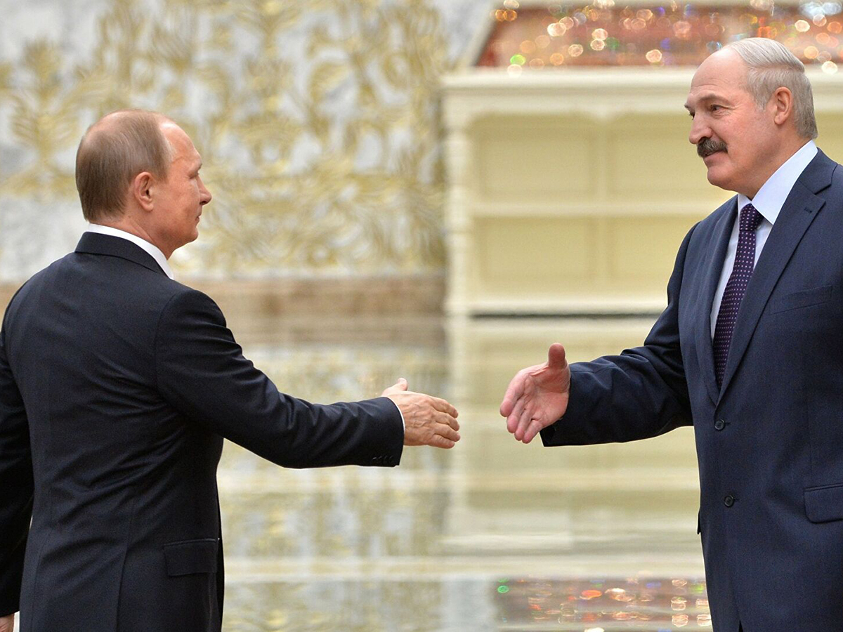 Путин Лукашенко