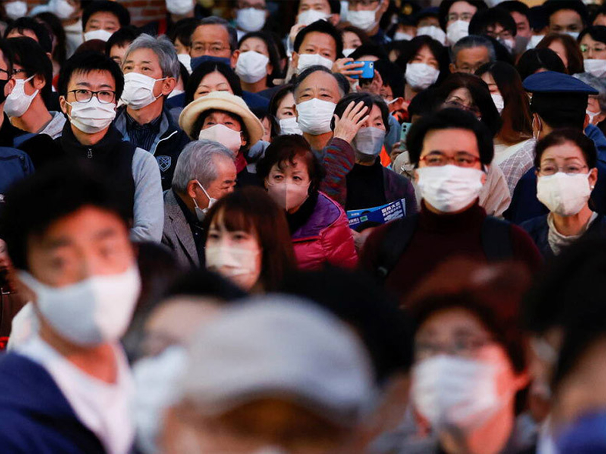 Япония самоликвидация коронавируса