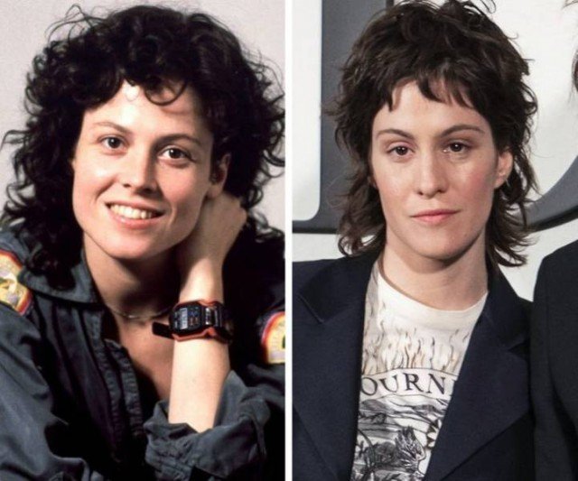 Знаменитости и их дети в одном и том же возрасте