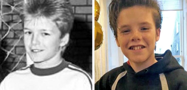 Знаменитости и их дети в одном и том же возрасте