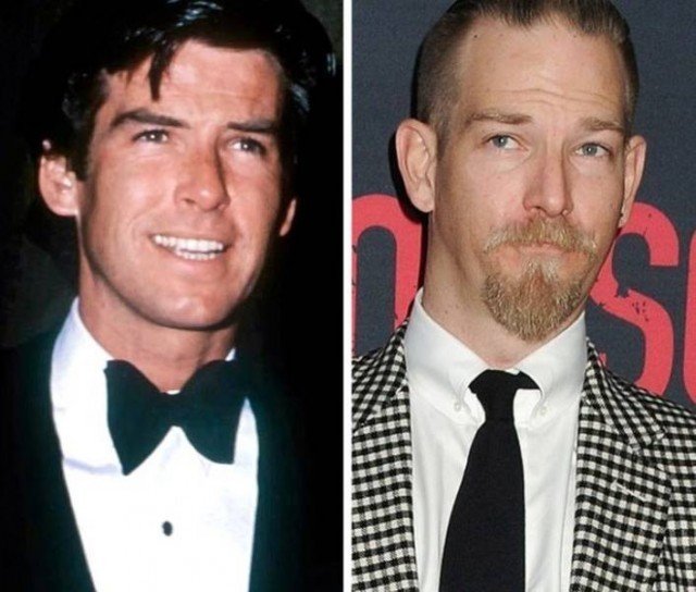 Знаменитости и их дети в одном и том же возрасте