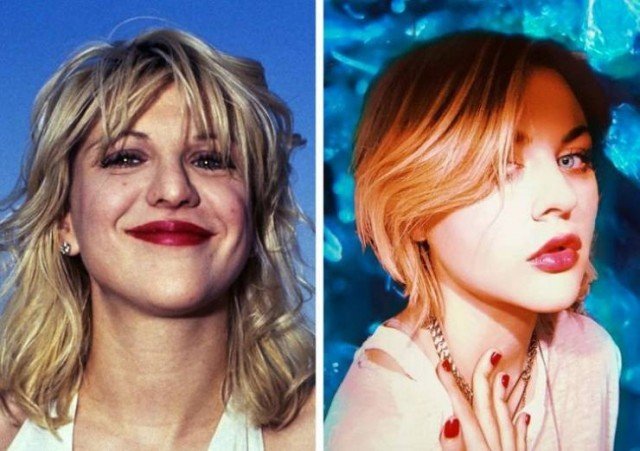 Знаменитости и их дети в одном и том же возрасте