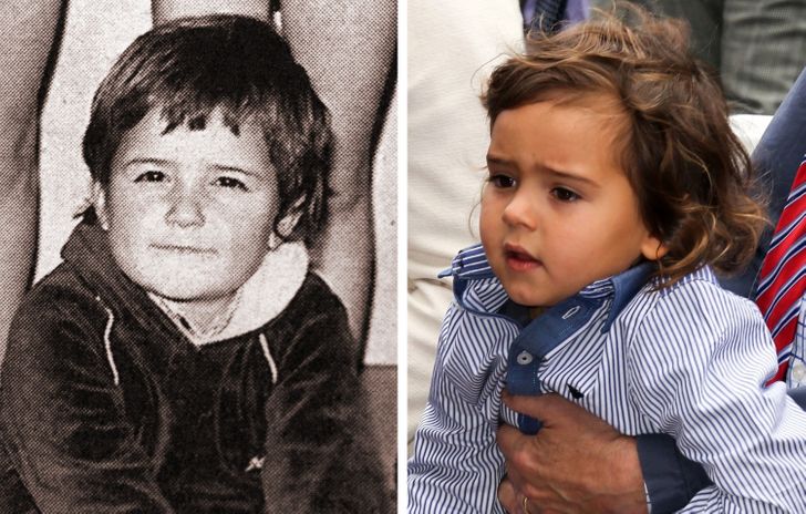 Знаменитости и их дети в одном и том же возрасте