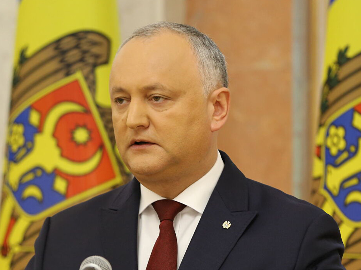 Экс-президент Молдавии Додон