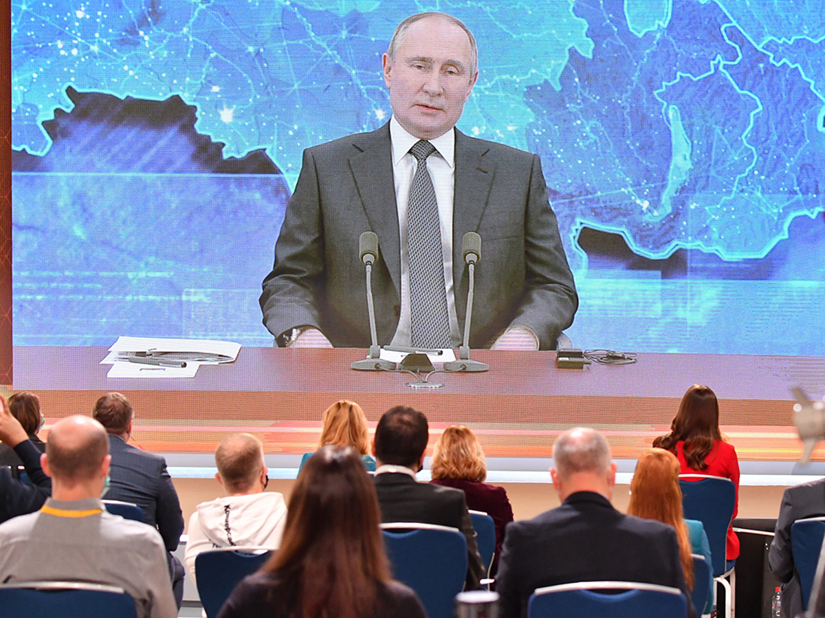 Пресс-конференция Путина