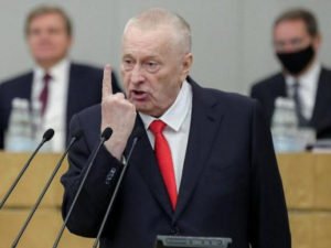 Жириновский бомбардировка Украины