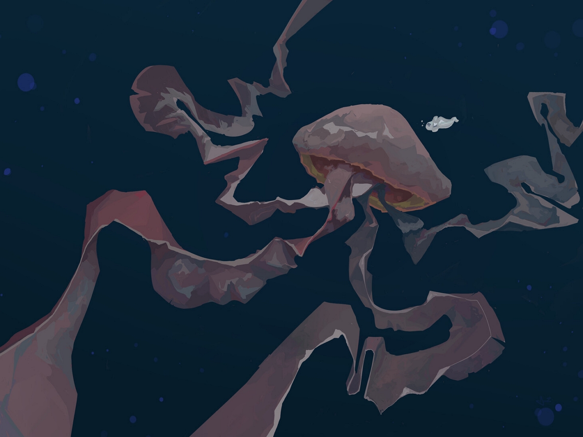 Океанологи засняли редчайшую гигантскую медузу, чьи щупальца достигают 10 метров в длину