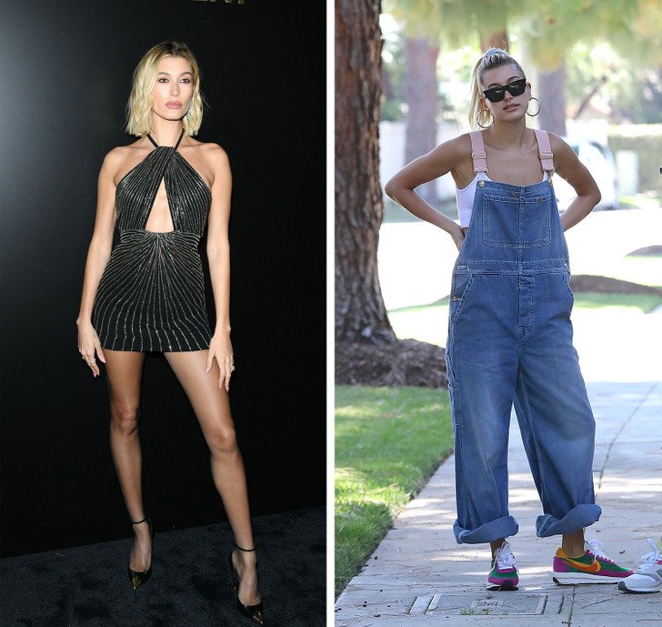 Звезды на красной ковровой дорожке и в обычной жизни