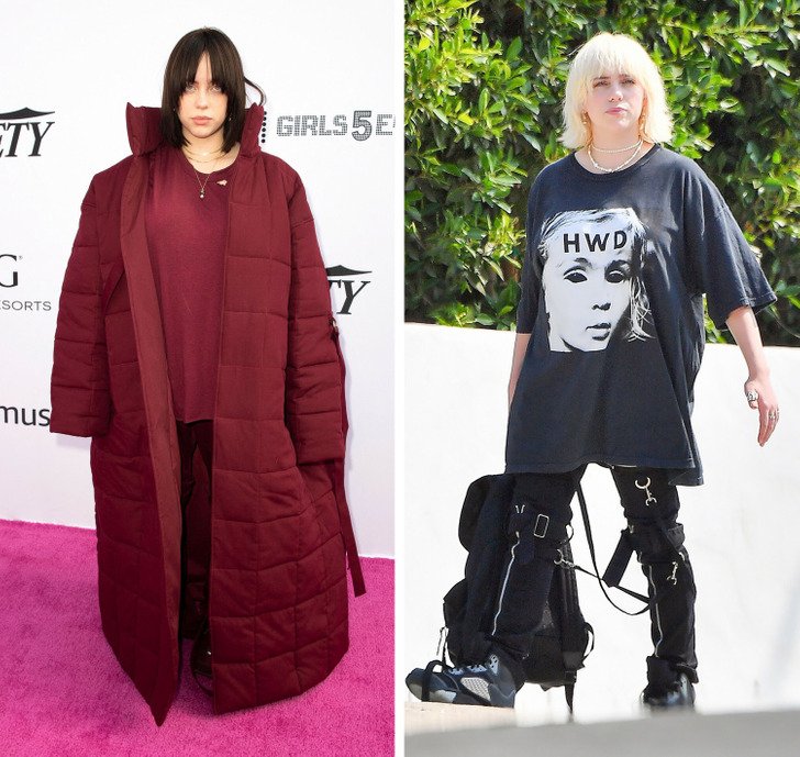 Звезды на красной ковровой дорожке и в обычной жизни